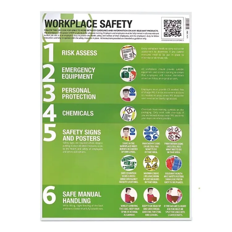Health & Safety At Work Guidance Poster | UK Workplace Compliance Sign