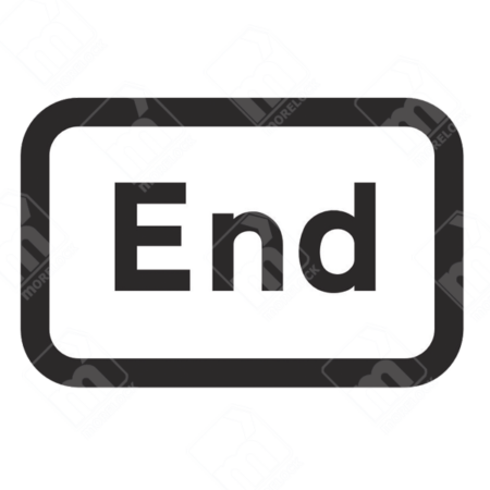 End Sign – Diagram 645. UK traffic management sign indicating that a restriction or prohibition previously in place has ended, ensuring driver awareness.