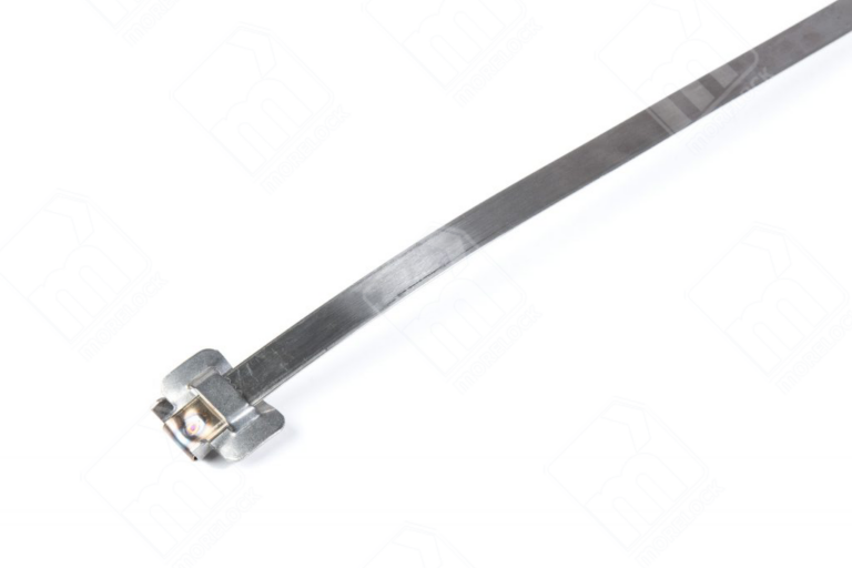 1/2" Bucklestrap – Heavy-duty, corrosion-resistant stainless steel banding with an integrated buckle for secure UK road sign installations and public infrastructure fastening.