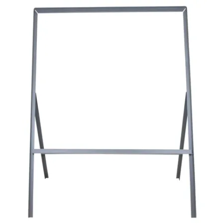 Square Road Sign Frame Metre Leg | Temporary UK Traffic Management Equipment– Heavy-duty steel sign stand for securing temporary UK road signs in construction zones and roadworks.