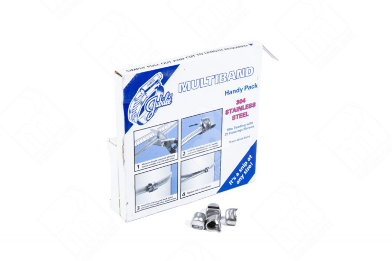 ScrewBuckles (25 QTY) – Stainless steel adjustable fastening buckles for UK road sign installations. Secure and weatherproof banding solution for public infrastructure.