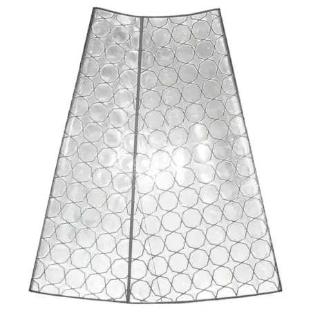 1 Metre White Cone Sleeves | Temporary UK Traffic Management Equipment– UK high-visibility traffic cone cover for enhanced road safety.