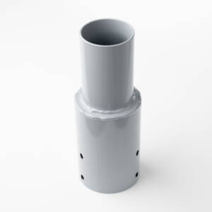 Reducer Bracket 89-76 – UK traffic management post size converter for securing traffic signs and infrastructure.