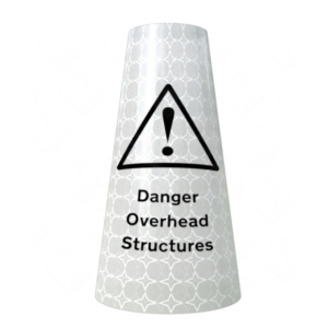 Danger Overhead Structures Cone Sleeve