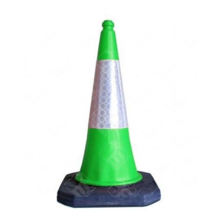 Green 1 Metre Traffic Cone – Two-piece Mastercone