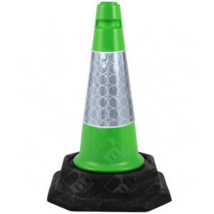 Green Half Metre Traffic Cone (46 Two-Piece Traffic Cone)