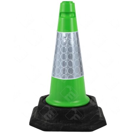 Green Half Metre Traffic Cone (46 Two-Piece Traffic Cone)
