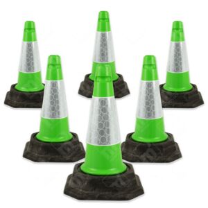 Green Half Metre Traffic Cone (46 Two-Piece Traffic Cone)
