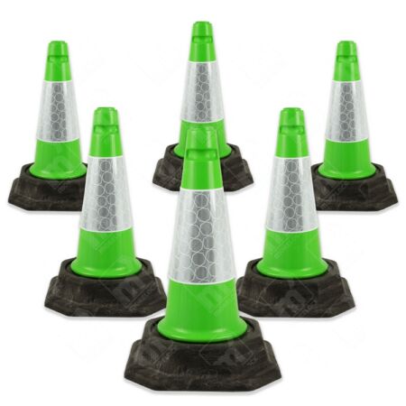 Green Half Metre Traffic Cone (46 Two-Piece Traffic Cone)