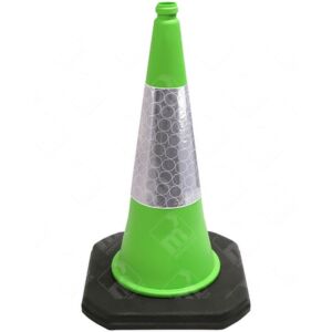 Green 750mm Traffic Cone – Two-piece Cone