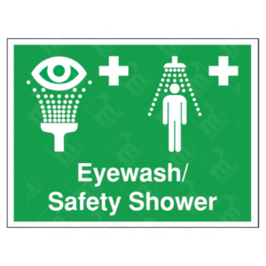 Eye Wash/Safety Shower Sign | UK Health and Safety Sign