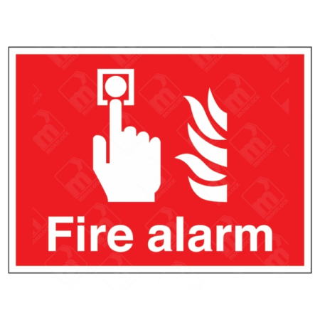 Fire Alarm Sign | UK Health & Safety Sign