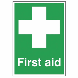 First Aid Medical Emergency Sign