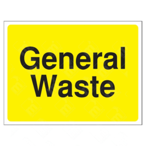 General Waste Sign | UK Health & Safety Sign