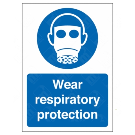Wear Respiratory Protection Sign – mandatory PPE sign for RPE zones