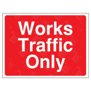 Construction Traffic Sign | UK Health & Safety Sign