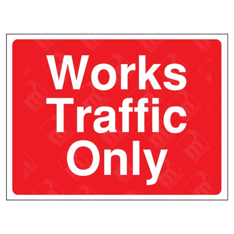 Construction Traffic Sign | UK Health & Safety Sign