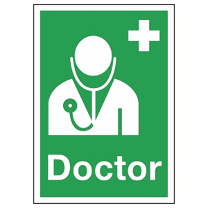 Doctor First Aid Sign