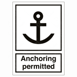 Anchoring Permitted Sign
