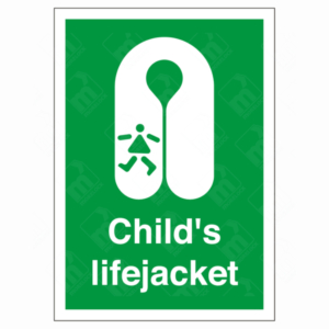 Child’s Lifejacket Sign
