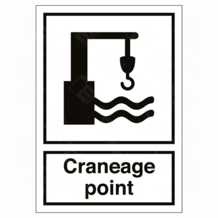 Craneage Point Sign