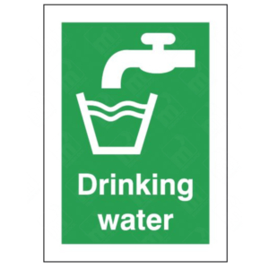 Drinking Water Sign – UK safety sign for potable water points