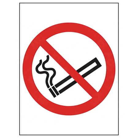 No Smoking Symbol Only Sign – prohibition sign without text