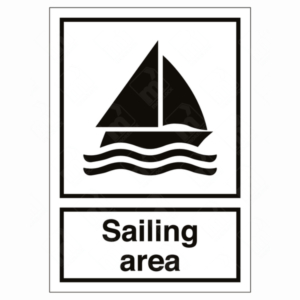 Sailing Area Sign