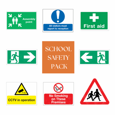 Morelock School Safety Signs Bundle