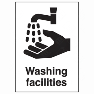 Washing Facilities Information Sign – UK Health & Safety Sign