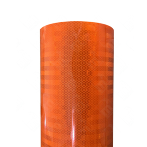 Orange Micro Prismatic RA2 Reflective Tape | UK Reflective Rolls