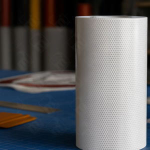 White Micro Prismatic RA2 Reflective Tape | UK Reflective Rolls